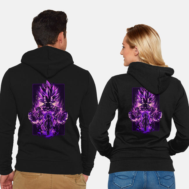 Attack Of Ultra Ego-unisex zip-up sweatshirt-hypertwenty