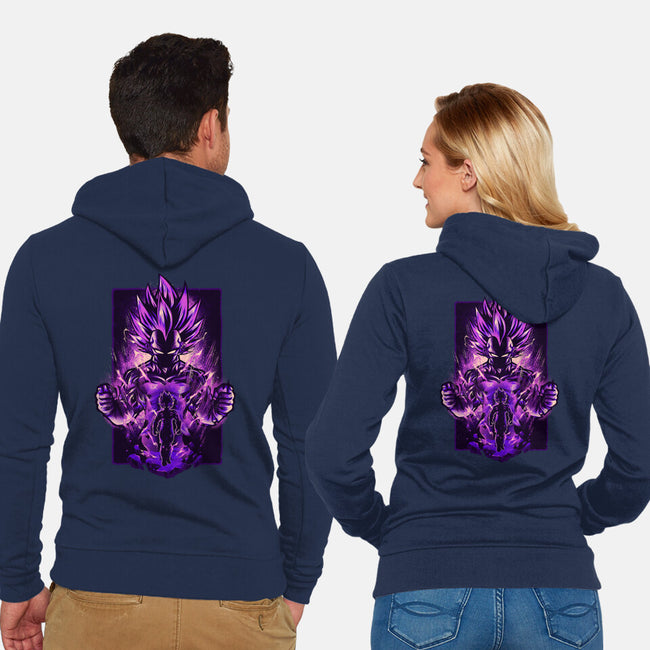 Attack Of Ultra Ego-unisex zip-up sweatshirt-hypertwenty