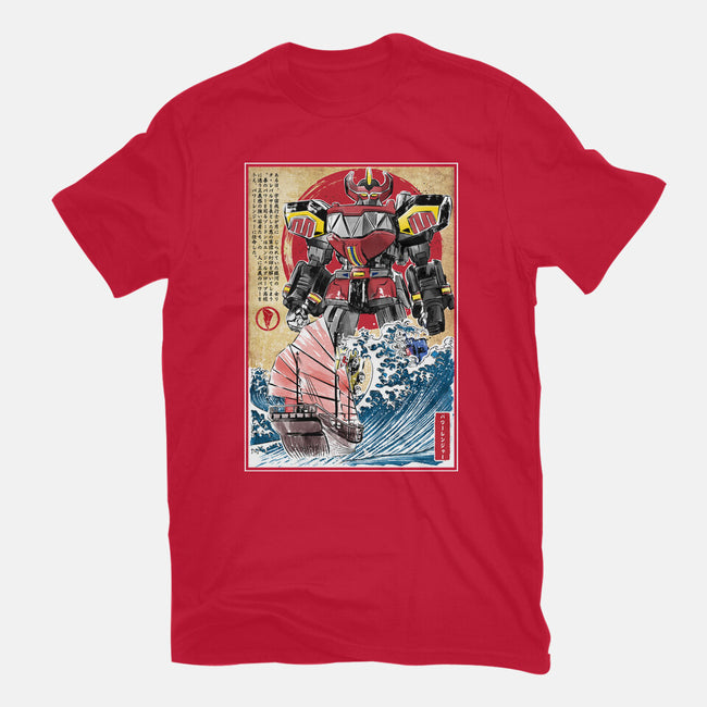 Megazord In Japan-youth basic tee-DrMonekers