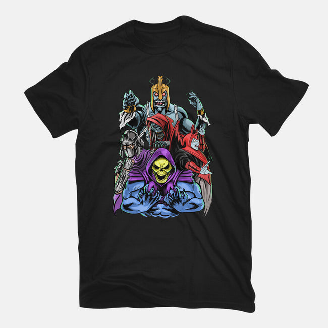 Secular Villains-womens basic tee-Conjura Geek