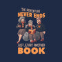 The Adventure Never Ends-none stretched canvas-tobefonseca