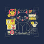 Japanese Cat Graph-none matte poster-tobefonseca