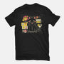 Japanese Cat Graph-womens fitted tee-tobefonseca