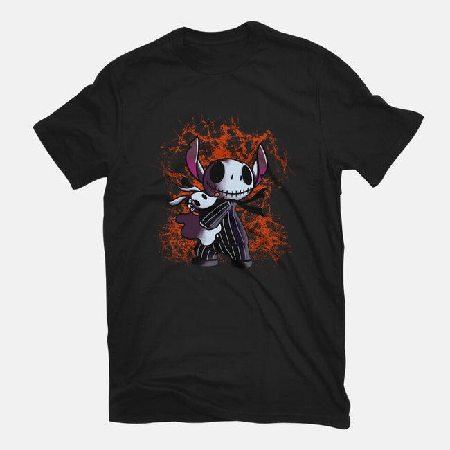 Stitch Nightmare-youth basic tee-fanfabio