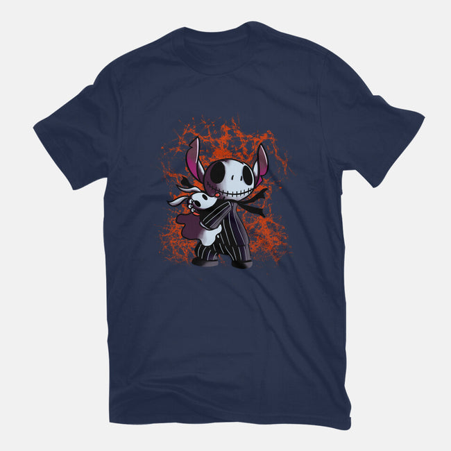 Stitch Nightmare-youth basic tee-fanfabio