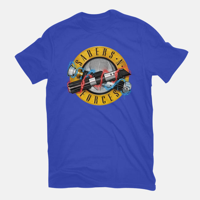 Forces N Sabers-mens basic tee-CappO