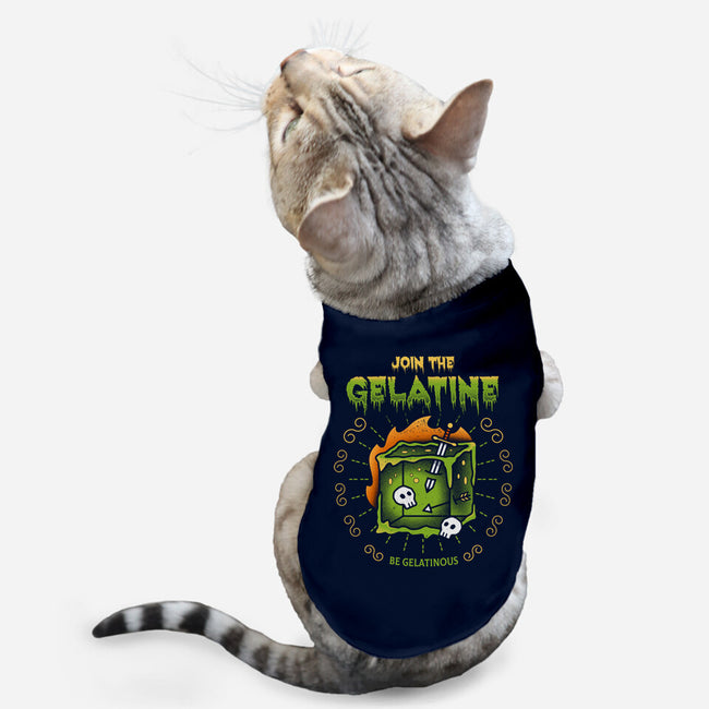 Join The Gelatine-cat basic pet tank-Logozaste