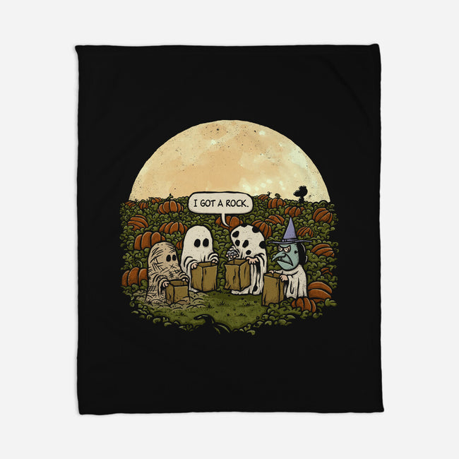 I Got A Rock-none fleece blanket-kg07