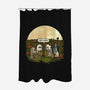 I Got A Rock-none polyester shower curtain-kg07