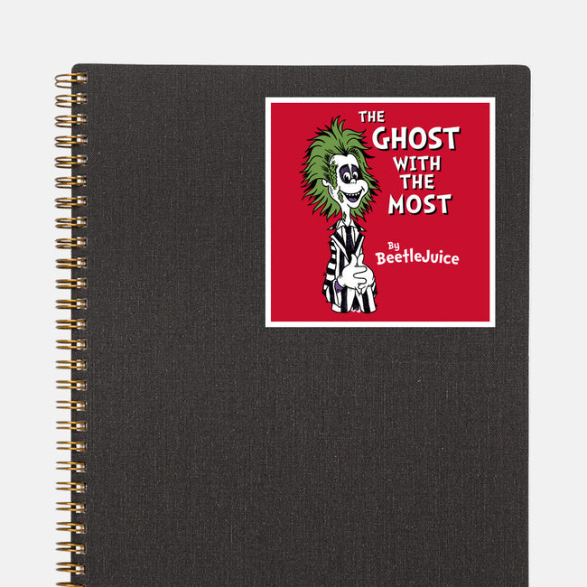 Ghost With The Most-none glossy sticker-Nemons
