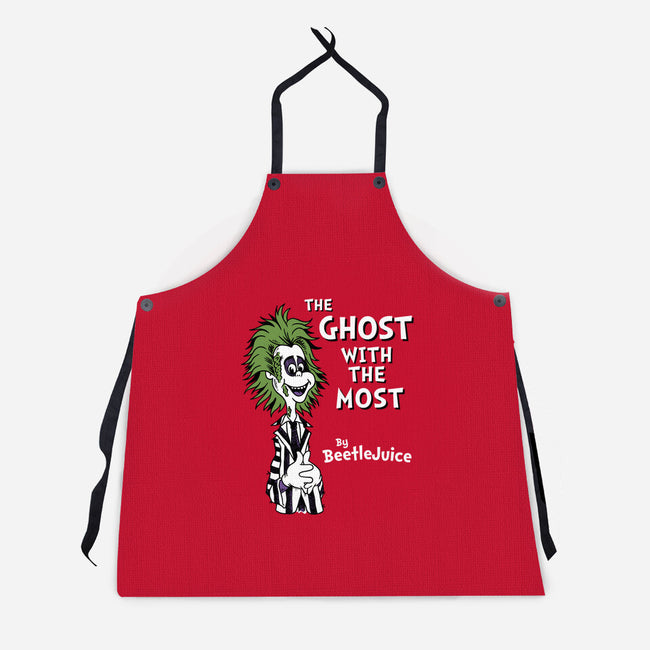 Ghost With The Most-unisex kitchen apron-Nemons