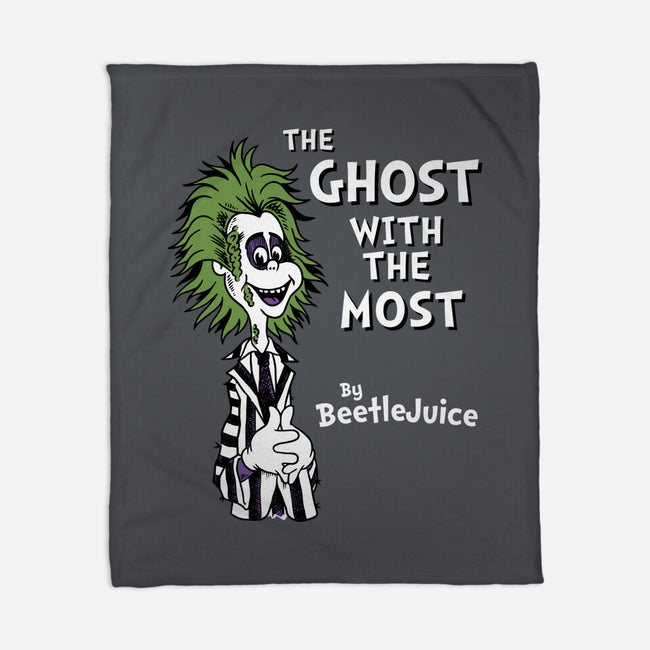 Ghost With The Most-none fleece blanket-Nemons
