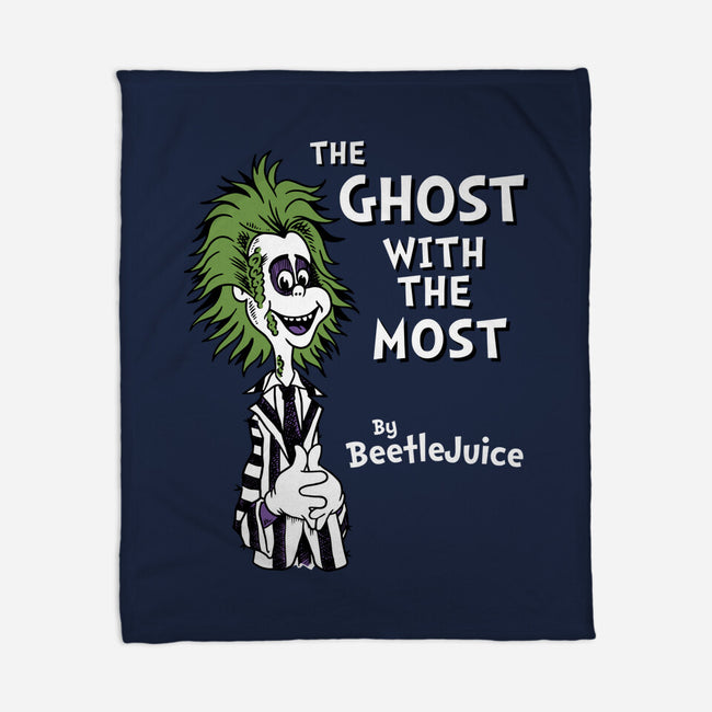 Ghost With The Most-none fleece blanket-Nemons