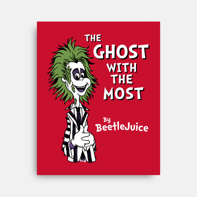 Ghost With The Most-none stretched canvas-Nemons