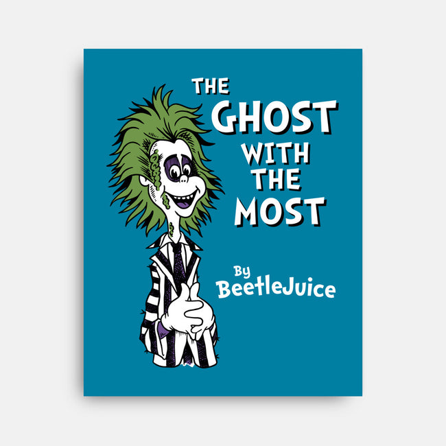 Ghost With The Most-none stretched canvas-Nemons