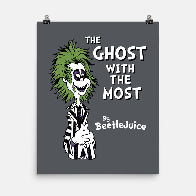 Ghost With The Most-none matte poster-Nemons