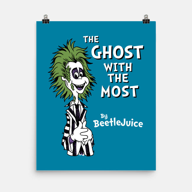 Ghost With The Most-none matte poster-Nemons