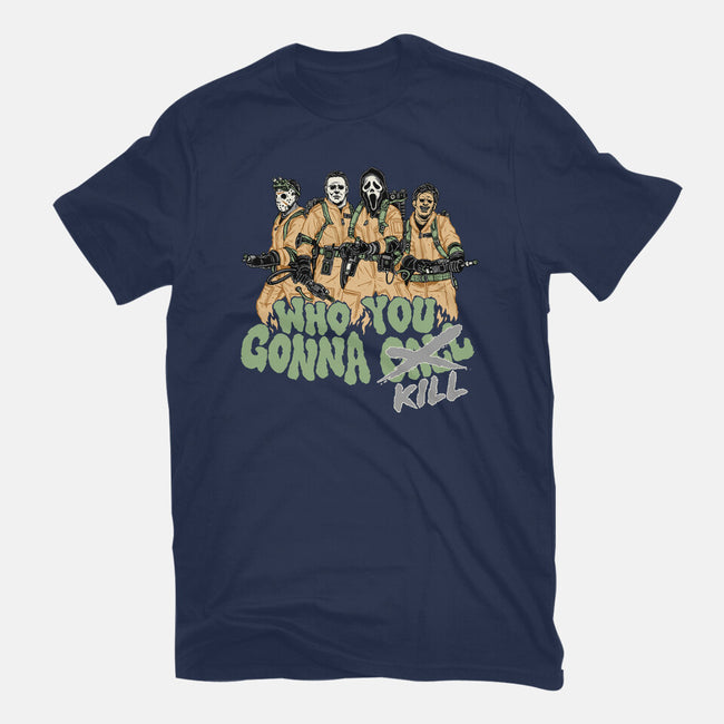 Who You Gonna Kill-womens basic tee-momma_gorilla