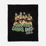 Who You Gonna Kill-none fleece blanket-momma_gorilla