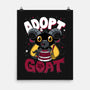 Adopt A Goat-none matte poster-Nemons