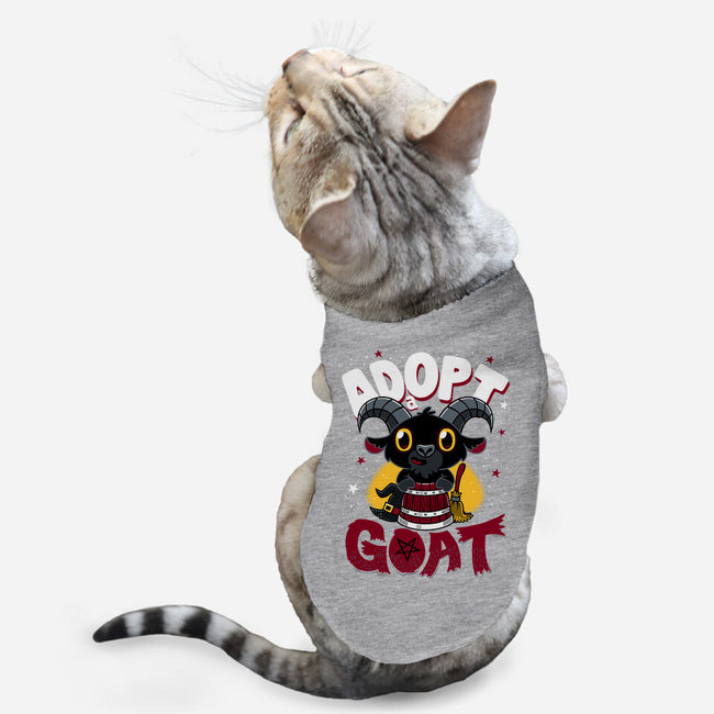 Adopt A Goat-cat basic pet tank-Nemons