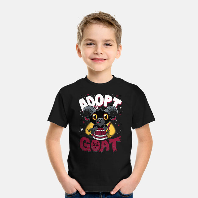 Adopt A Goat-youth basic tee-Nemons