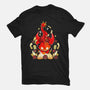 Dragon Set Dice-womens basic tee-Vallina84
