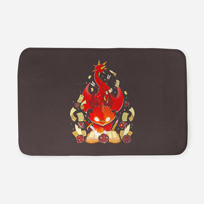 Dragon Set Dice-none memory foam bath mat-Vallina84