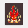 Dragon Set Dice-none stretched canvas-Vallina84