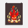 Dragon Set Dice-none matte poster-Vallina84
