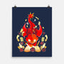 Dragon Set Dice-none matte poster-Vallina84