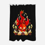 Dragon Set Dice-none polyester shower curtain-Vallina84
