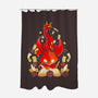 Dragon Set Dice-none polyester shower curtain-Vallina84
