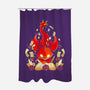 Dragon Set Dice-none polyester shower curtain-Vallina84