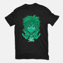 Green Hero-mens basic tee-Astrobot Invention