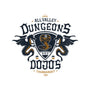 Dungeons And Dojos-unisex kitchen apron-CoD Designs