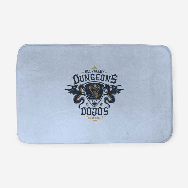 Dungeons And Dojos-none memory foam bath mat-CoD Designs