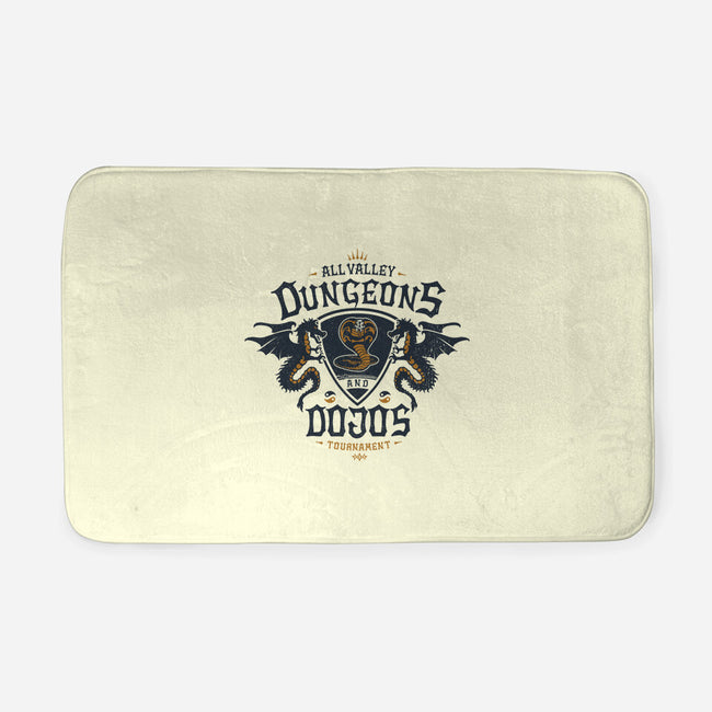 Dungeons And Dojos-none memory foam bath mat-CoD Designs