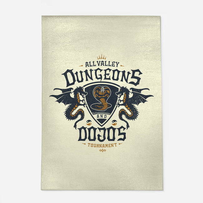 Dungeons And Dojos-none indoor rug-CoD Designs