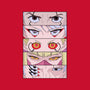 Cyberpunk Eyes-none stretched canvas-Zody