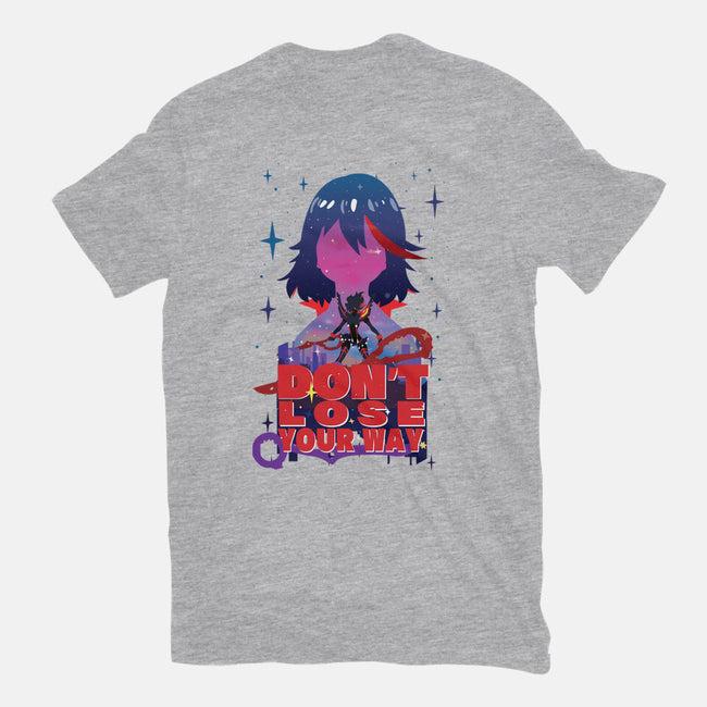 Don't Lose Your Way-mens premium tee-SwensonaDesigns