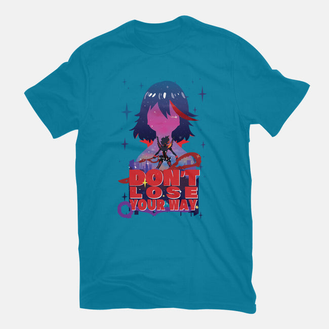 Don't Lose Your Way-mens premium tee-SwensonaDesigns