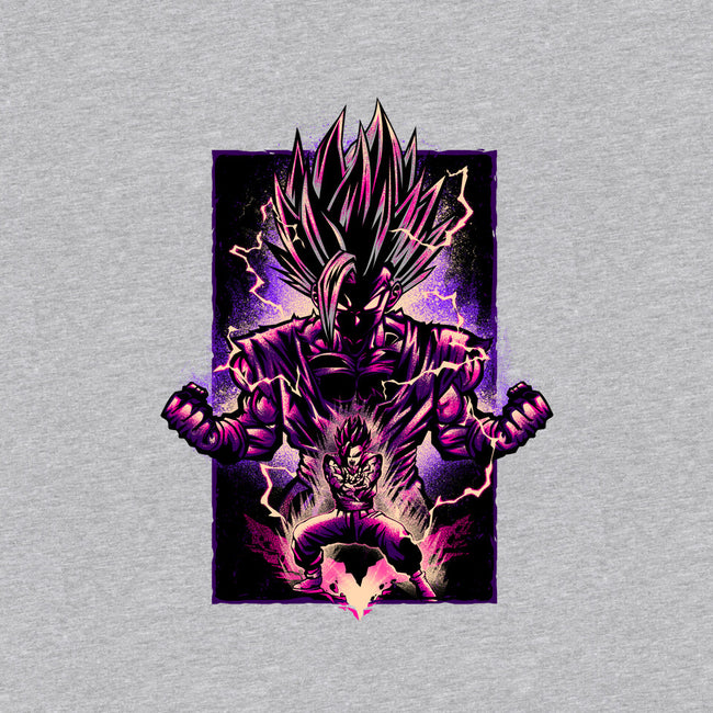 Attack Of The Beast Gohan-womens v-neck tee-hypertwenty