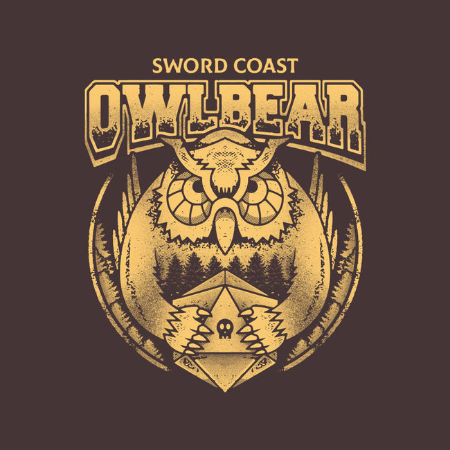 OwlBear-none drawstring bag-Logozaste