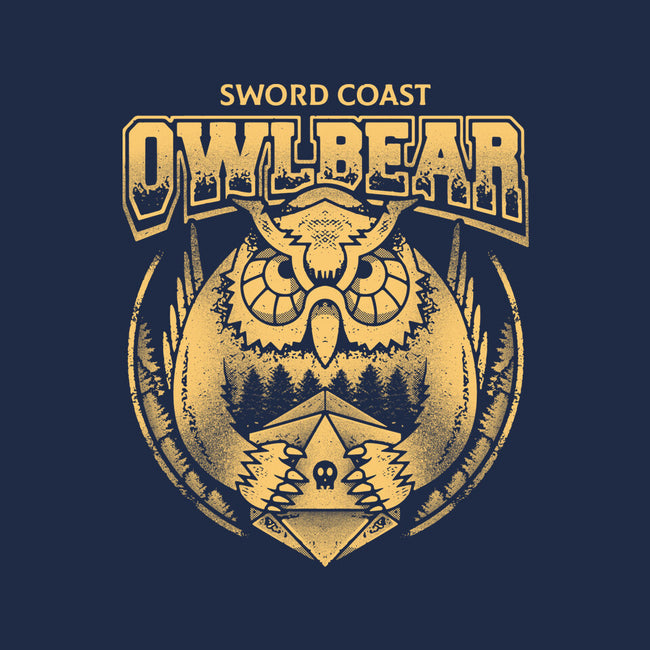 OwlBear-none drawstring bag-Logozaste