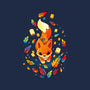 Fox Colors-none stretched canvas-Vallina84