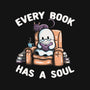 Every Book Has A Soul-none stretched canvas-tobefonseca