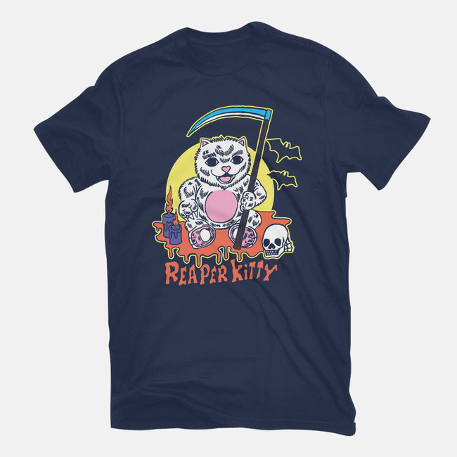 The Reaper Kitty-youth basic tee-tobefonseca