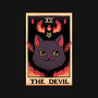 The Devil Cat Tarot Card-baby basic tee-tobefonseca
