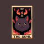 The Devil Cat Tarot Card-none adjustable tote bag-tobefonseca